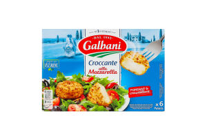 Полуфабрикат для запекания в панировке Кроканте с сыром Моцарелла Galbani к/у 6х25г