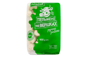 Пельмени замороженные мясные ручного изготовления На сливках Гостинчик м/у 900г