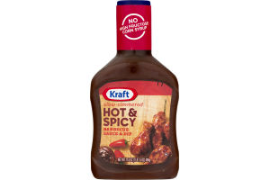 Kraft Barbecue Sauce & Dip Slow-Simmered Hot & Spicy