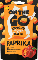 Кульки сирні хрусткі зі смаком паприки On The Go д/п 30г