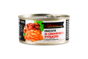 Фасоль Silvania со свиной рулькой ж/б