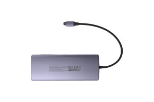 Порт-репликатор USB3.2 Type-C to 1xUSB-A3.2/1xUSB-A3.1/2xUSB-C3.2/RJ45/HDMI/VGA/RJ45/SD/TF+3.5mm PD №45520 Ugreen 1шт
