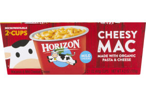 Horizon Cheesy Mac Mild Cheddar - 2 CT