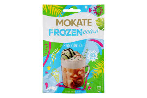 Напиток кофейный растворимый со вкусом фисташки Pistacchio chill Frozenccino Mokate д/п 25г