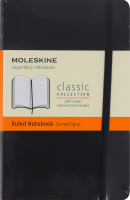 Записник Moleskine Classic кишеньк лінія м'як чорн