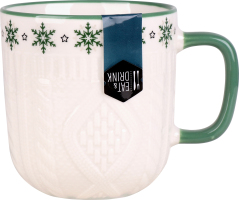 Чашка Eat&Drink сніжинки 345мл 985180