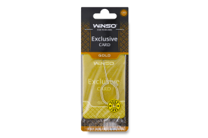 Ароматизатор Winso Card Exclusive целюлозний Gold
