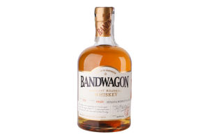 Віскі 0.7л 41.3% американське Straight Бурбон Bandwagon пл