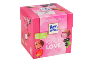 Шоколад молочний Yogurt love Шоколадні куби Ritter Sport к/у 176г