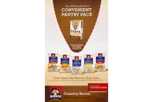 Quaker Instant Grits Country Bacon - 12 CT
