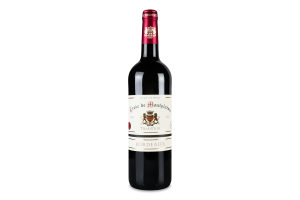Вино Croix de Montplaisir Bordeaux красное сухое