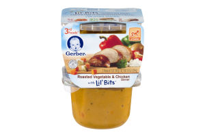 Gerber 3rd Foods Roasted Vegetable & Chicken Dinner with Lil' Bits - 2 CT