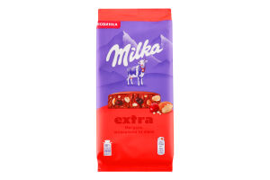 Шоколад молочний з мигдалем, журавлиною та кіноа Екстра Milka м/у 130г