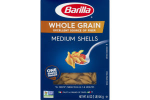 Barilla Pasta Whole Grain Medium Shells