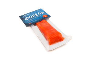 Форель філе-шматок Novus х/к з/ш в/у 180г