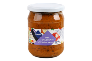 Ікра з баклажанів Українська Премія с/б 450г
