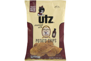 Utz Potato Chips Seasoned with Yuengling Traditional Lager Barbecue Sauce