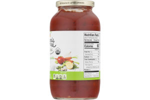 Nature's Promise Organic Pasta Sauce Garden Vegetable