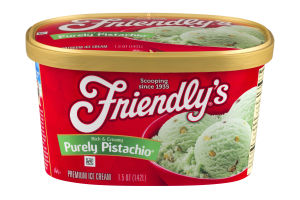 Friendly's Premium Ice Cream Purely Pistachio