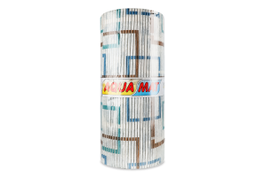 Покрытие для ванной комнаты ПВХ 570г/м² 65см №4079-1 Прямоугольники Aqua Mat 1шт