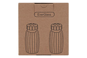 Набір спецівниць EverGlass чорний 45мл 2шт