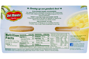Del Monte Pineapple Tidbits Cups - 4 CT