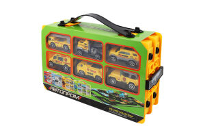 Набір іграшковий Машинки+килимок 28*19*8,5см PS004-4 Автопром