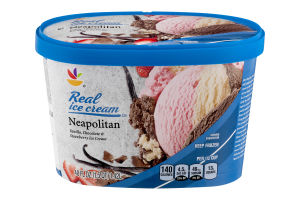 Ahold Real Ice Cream Neopolitan