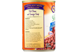 Glory Foods Sensibly Seasoned Red Beans Lower Sodium