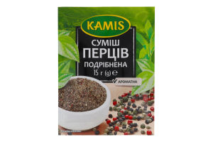 Смесь перцев измельченная Kamis м/у 15г