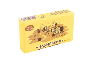 Продукт растительно-сливочный 72.5% Крестьянский ДП Старокостянтинівський молочний завод м/у 180г