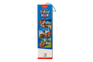 Пазл Paw Patrol 3в1 Готові до роботи 115елементів DoDo