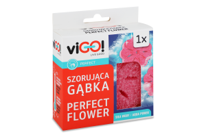 Губка viGO! Ідеальна квітка абразивна