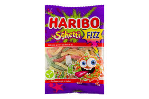 Цукерки желейні зі смаком фруктів S'ghetti Fizz Haribo м/у 85г