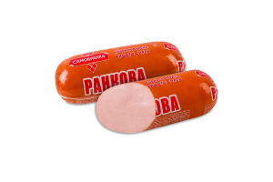 Ковбаса варена Ранкова Самобранка в/с в/у 0.4кг
