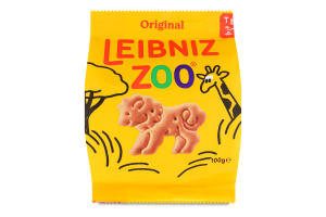 Печенье сливочное в виде фигурок животных Original Zoo Leibniz м/у 100г