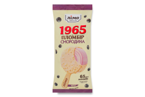 Мороженое 12% эскимо с рисовыми шариками и хлопьями смородины в глазури Смородина Пломбир 1965 Лімо м/у 65г