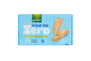 Вафли с ванильным кремом без сахара с подсластителем Zero Gullon м/у 180г