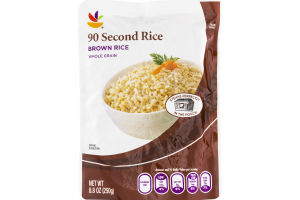 Ahold 90 Second Rice Brown Rice Whole Grain