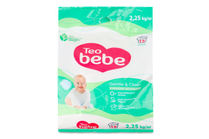 Средство моющее порошкообразное для стирки детских вещей Aloe Gentle&Clean Teo Bebe 2.25кг