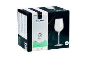 Бокалы для белого вина 420мл №172102 Galano Metro Professional 6шт