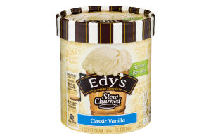 Edy's Slow Churned Light Ice Cream Classic Vanilla