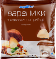 Вареники с картофелем и грибами Геркулес м/у 800г
