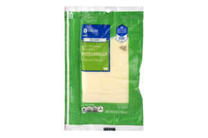 SE Grocers Sliced Low-Moisture Part-Skim Mozzarella Natural Cheese - 12 CT