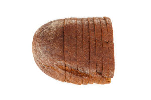 Хлеб половинка в нарезке пшенично-ржаной Полянский Цар хліб м/у 350г