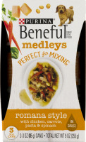 Purina Beneful Medleys Dog Food Romana Style - 3 CT