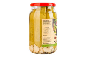 Кабачки маринованные домашние резаные стерилизованные Palko с/б 830г