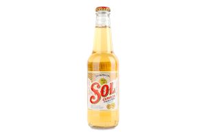 Пиво 330мл 4.2% світле пастеризоване Sol пл