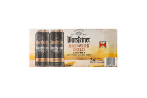 Пиво 500мл 5.2% нефильтрованное пастеризованное Brewers Gold Warsteiner ж/б