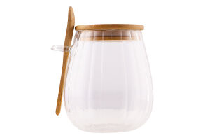 Банка 8x12см+ложка 988373